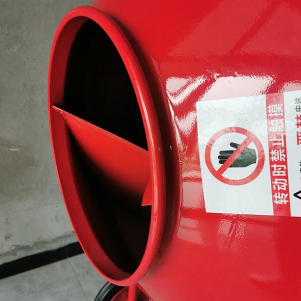 小型水泥攪拌機水泥砂漿出料，能不能倒干凈?